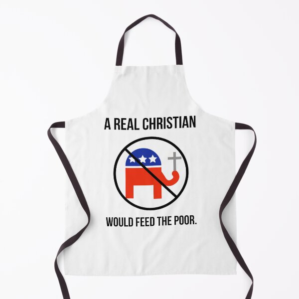 Item preview, A real Christian would feed the poor. designed and sold by Rachel the Artist .