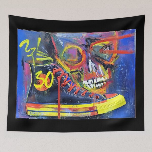 Item preview, Graffiti X Kicks — AfroNova Chuck Style Energy designed and sold by Blackcanvas444.
