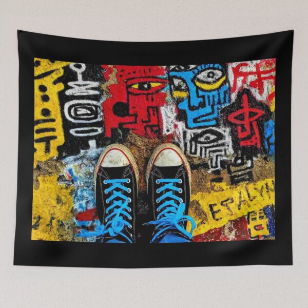 Item preview, Graffiti X Kicks — AfroNova Chuck Style Energy designed and sold by Blackcanvas444.