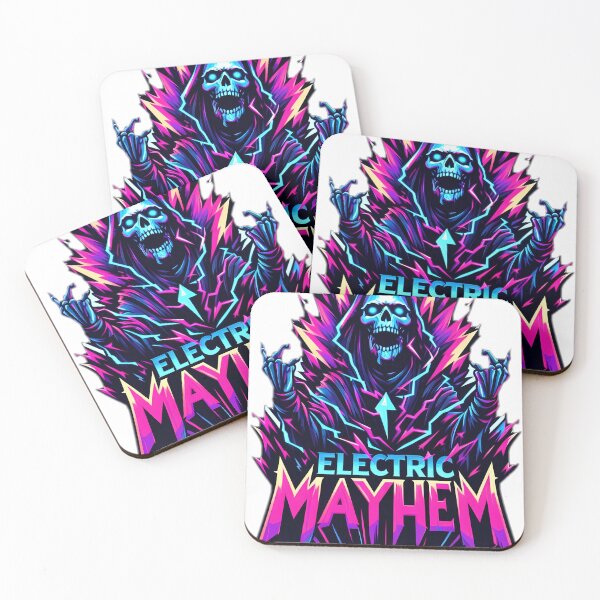 Item preview, electric mayhem designed and sold by NCNGDESIGN.
