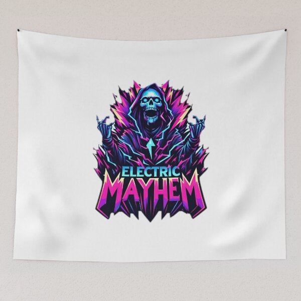 Item preview, electric mayhem designed and sold by NCNGDESIGN.
