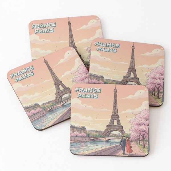 Item preview, Retro Anime France Paris Travel T Shirt Design designed and sold by ANIMEX00.