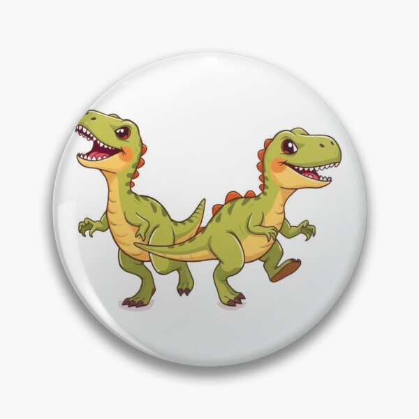 Item preview, Two playful baby dinosaurs designed and sold by AnuNP.