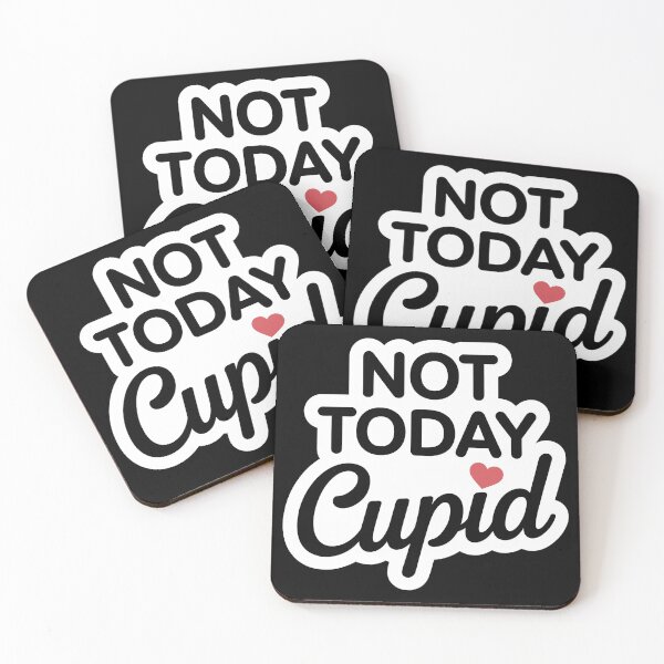 Item preview, Not Today Cupid designed and sold by theartfulaspie.