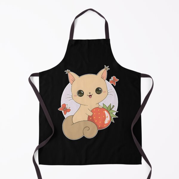 Item preview, Cute Little Squirrel With A Big Strawberry designed and sold by DominicAquino.