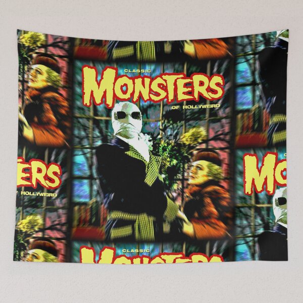 Item preview, Classic Monsters of Hollyweird Invisible Man Tribute  designed and sold by 90snerd.