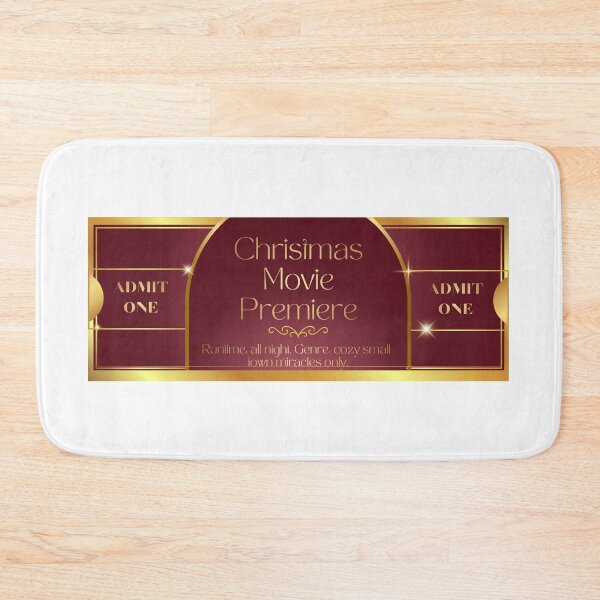 Item preview, Christmas Movie Premiere Ticket designed and sold by BaisRyderDie.