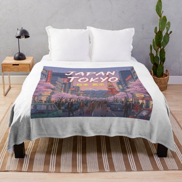 Item preview, Retro Anime Japan Tokyo Travel T Shirt Design designed and sold by ANIMEX00.