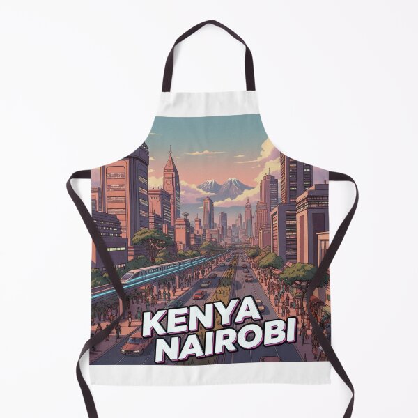 Item preview, Retro Anime Kenya Nairobi Travel T Shirt Design designed and sold by ANIMEX00.