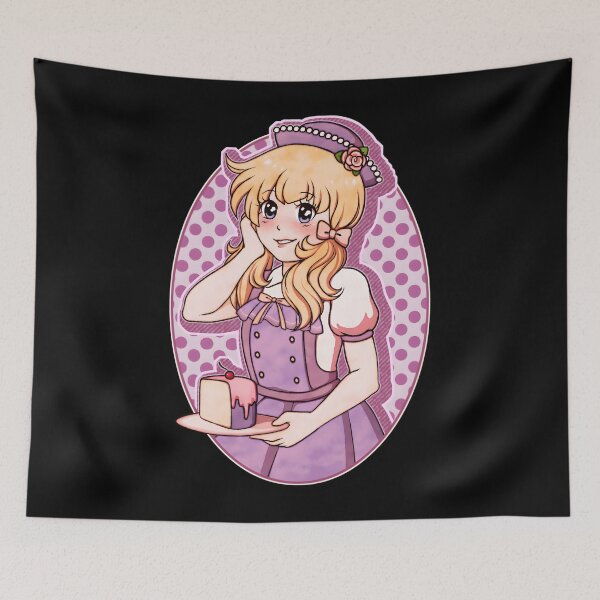 Item preview, Cute Maid Girl — Pastel Oval Portrait designed and sold by DominicAquino.