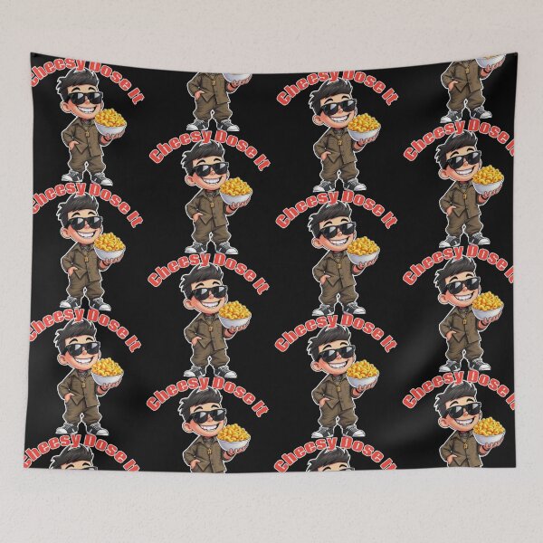 Item preview, Cheesy Dose It Funny Mac and Cheese Pop Art designed and sold by SaucyFoodTruck.