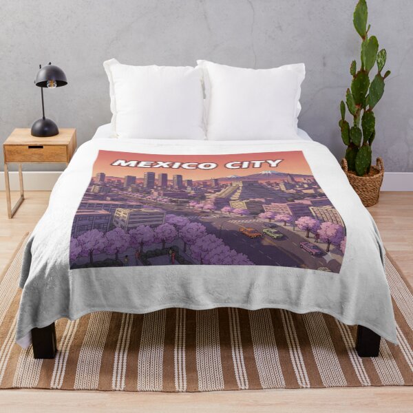 Item preview, Retro Anime Mexico City Travel T Shirt Design designed and sold by ANIMEX00.
