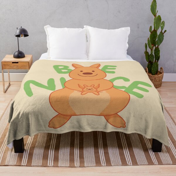 Item preview, Be Nice Warm reminder from kawaii kangaroo mom designed and sold by tayaan.