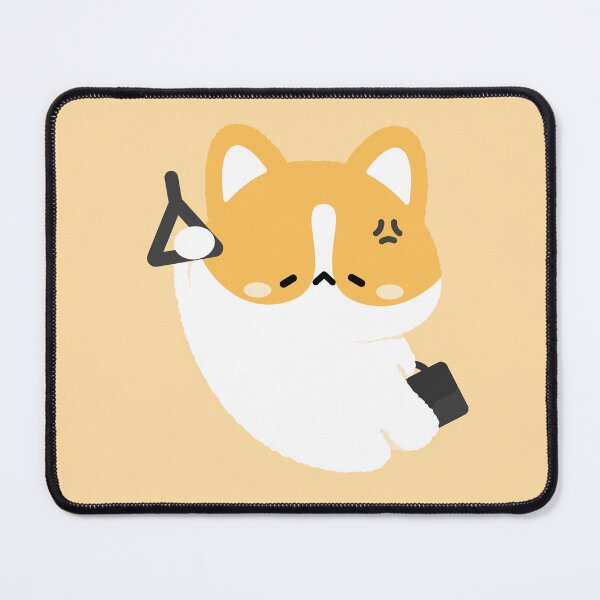 Item preview, Tired Corgi Commute designed and sold by theladyernestember.