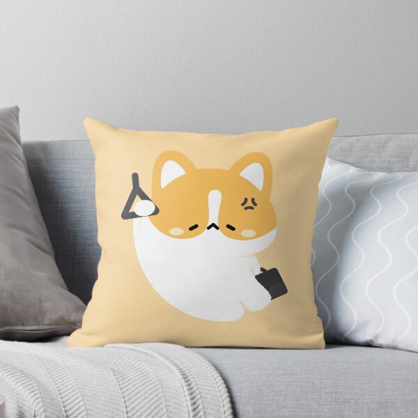 Item preview, Tired Corgi Commute designed and sold by theladyernestember.