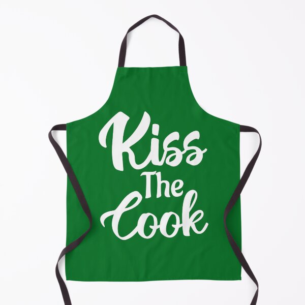 Item preview, Kiss The Cook Funny Novelty. Funny Cooking Quote. Cook Lover designed and sold by DesignHouse07.