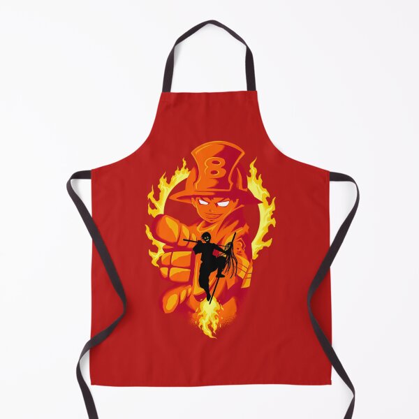 Item preview, Fire Burst Captain – Flame Warrior Art designed and sold by LittleDame.