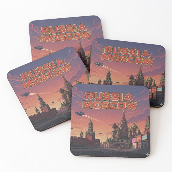 Item preview, Retro Anime Russia Moscow Travel T Shirt Design designed and sold by ANIMEX00.