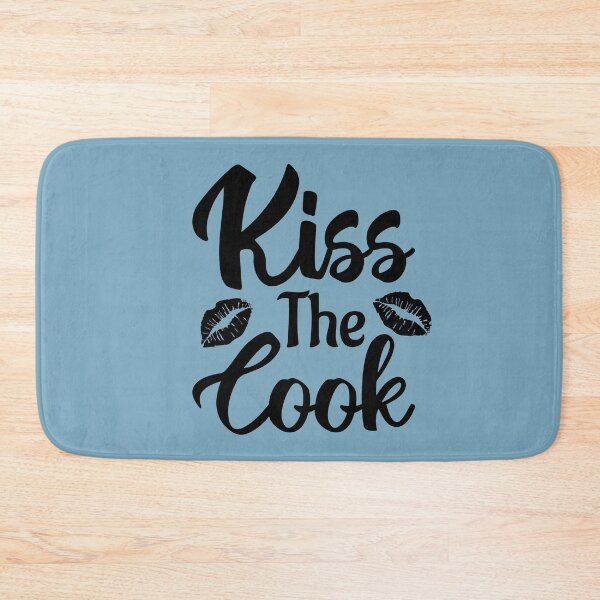 Item preview, Kiss The Cook Funny Novelty. Funny Cooking Quote. Cook Lover designed and sold by DesignHouse07.