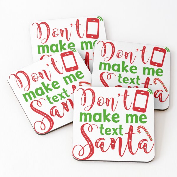 Item preview, Funny Santa Quote – Original Christmas Typography Design designed and sold by NotasCreativa.