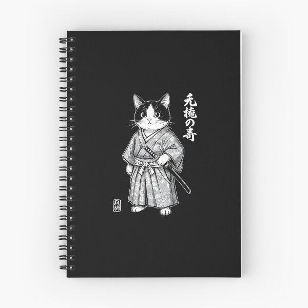 Item preview, Samurai Cat  Cute Samurai Kitten Japanese Art  Kawaii designed and sold by facegm.