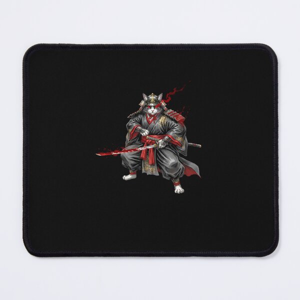 Item preview, Samurai Cat - Japan Warrior Katana Power designed and sold by facegm.