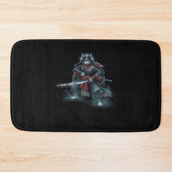 Item preview, Samurai Cat - Japan Warrior Katana Power  designed and sold by facegm.