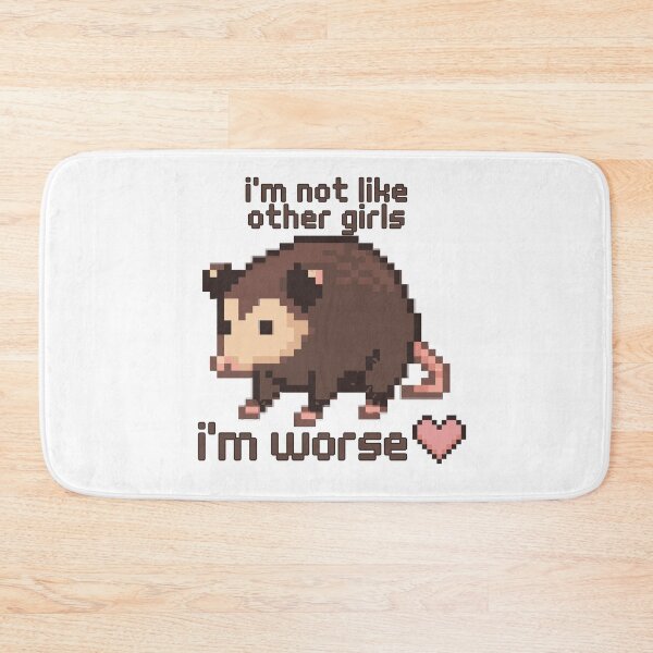 Item preview, I'm Not Like Other Girls Funny Possum designed and sold by AESTHETISCAPES.