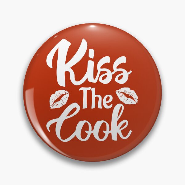 Item preview, Kiss The Cook Funny Novelty. Funny Cooking Quote. Cook Lover designed and sold by DesignHouse07.