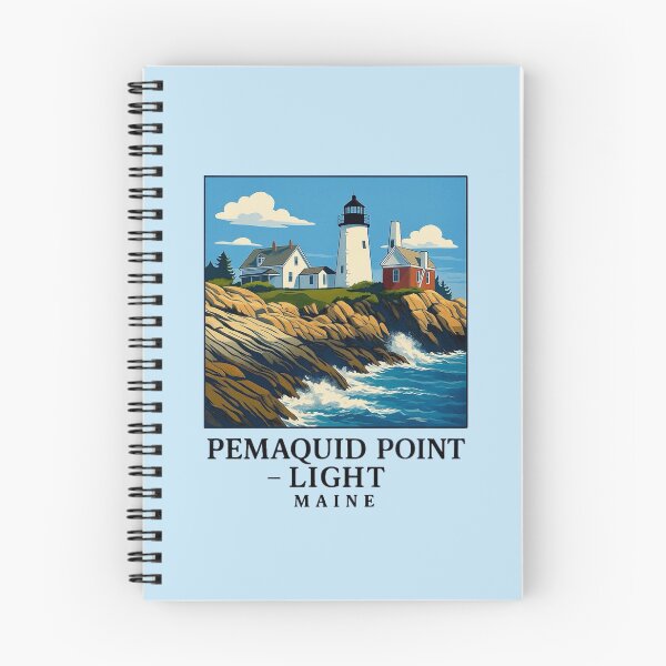 Item preview, Pemaquid Point Light, Maine designed and sold by Myra365Art.