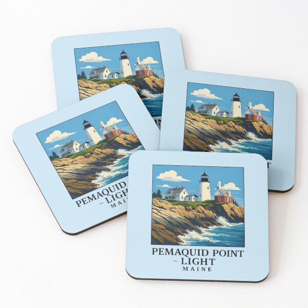 Item preview, Pemaquid Point Light, Maine designed and sold by Myra365Art.