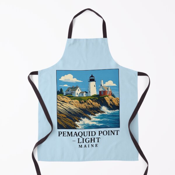 Item preview, Pemaquid Point Light, Maine designed and sold by Myra365Art.
