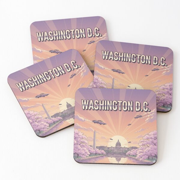 Item preview, Retro Anime United States Washington D.C. Travel T Shirt Design designed and sold by ANIMEX00.