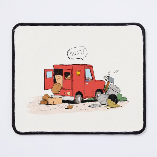 Item preview, Postman Pat Van – Ink and Pencil Illustration designed and sold by The A-Press.