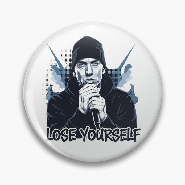 Item preview, Eminem Tribute Design – “Lose Yourself” Rap Legend Vector Fan Art designed and sold by Fashvora.