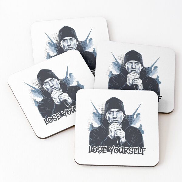 Item preview, Eminem Tribute Design – “Lose Yourself” Rap Legend Vector Fan Art designed and sold by Fashvora.