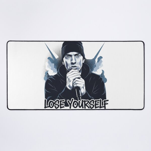 Item preview, Eminem Tribute Design – “Lose Yourself” Rap Legend Vector Fan Art designed and sold by Fashvora.