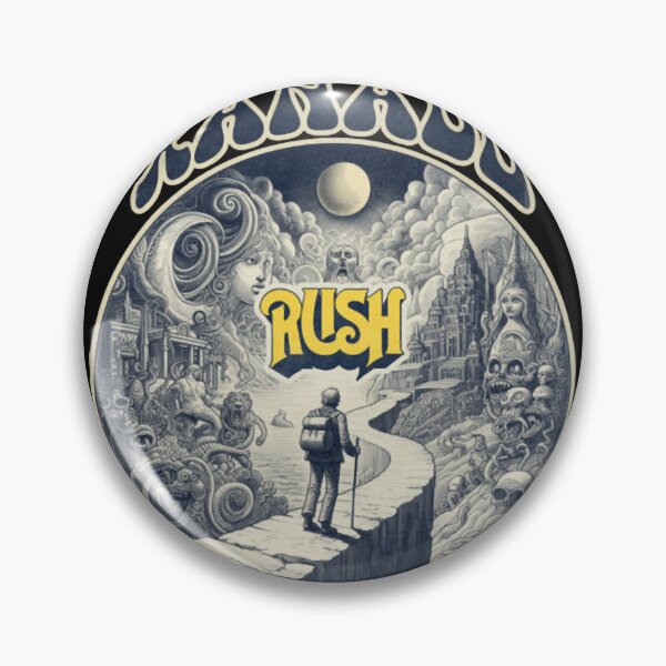 Artikelvorschau, Rush Band entworfen und verkauft von edisonnew.