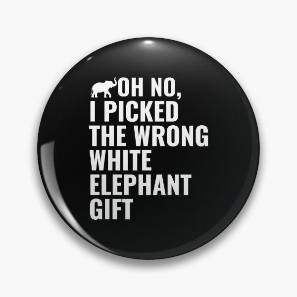 Item preview, Funny White Elephant Gift Exchange Shirt – “Oh No I Picked the Wrong Gift” Christmas Party Tee designed and sold by Teetreasure2.