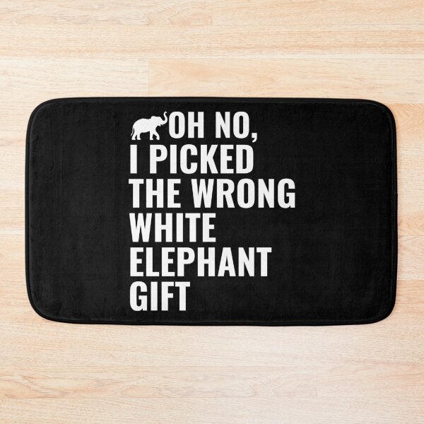 Item preview, Funny White Elephant Gift Exchange Shirt – “Oh No I Picked the Wrong Gift” Christmas Party Tee designed and sold by Teetreasure2.