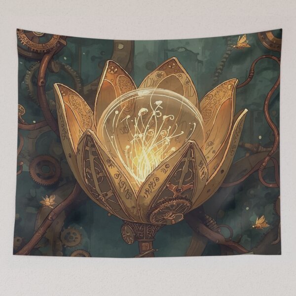 Item preview, The Clockwork Bloom designed and sold by AbstractAnom.