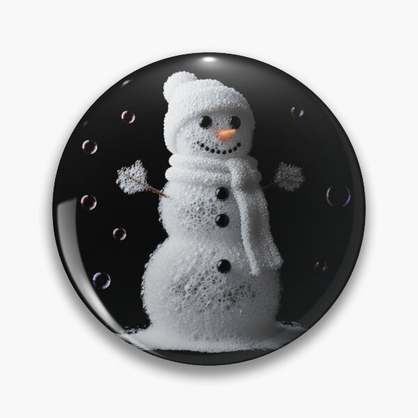Item preview, Bubble Snowman / Foam ART DESİGN designed and sold by Caira-Design.