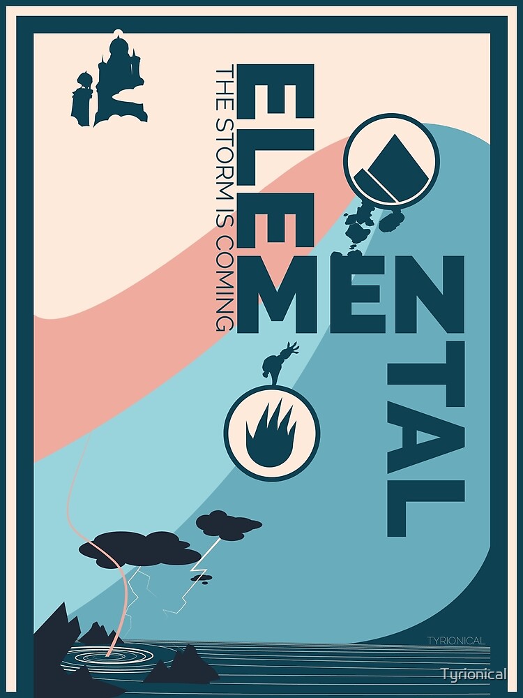 Discover Elemental Shaman Premium Matte Vertical Poster