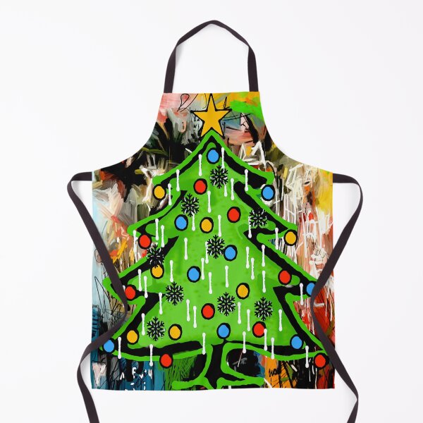 Item preview, Christmas Tree Graffiti designed and sold by ViaARTfactory.