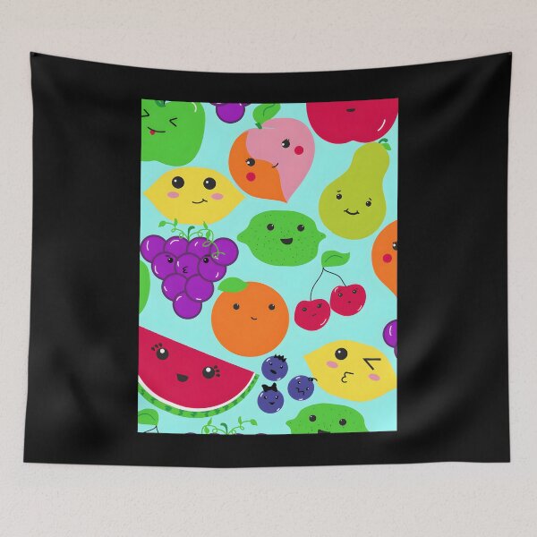 Item preview, Kawaii Fruit Cartoons designed and sold by DominicAquino.