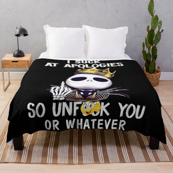 Item preview, Love The Nightmare Before Christmas I Suck At Apologies So Unfuck You Or Whatever  designed and sold by Dodgerrrr300.