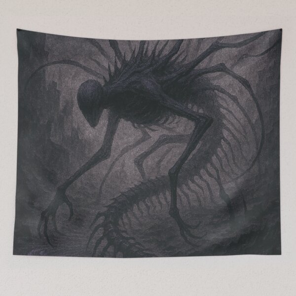 Item preview, The Emergence of the Centipede Beast designed and sold by AbstractAnom.