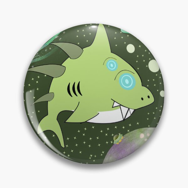 Item preview, Shark Madness (Alien Shark) designed and sold by CSG Arts (Clyde Grandison).