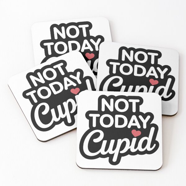 Item preview, Not Today Cupid designed and sold by theartfulaspie.