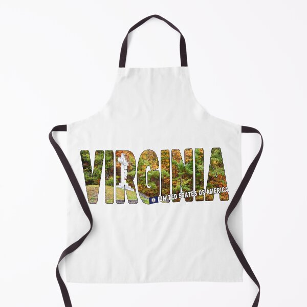 Item preview, VIRGINIA United States of America - Fall Trees with Cross designed and sold by Adam Gormley.